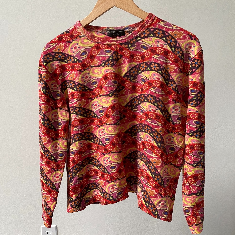 Comme des Garçons Homme Plus Psychedelic Sweater
